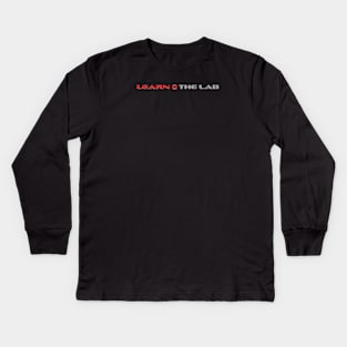 Learn at The Lab - Official "Banner" Logo Kids Long Sleeve T-Shirt